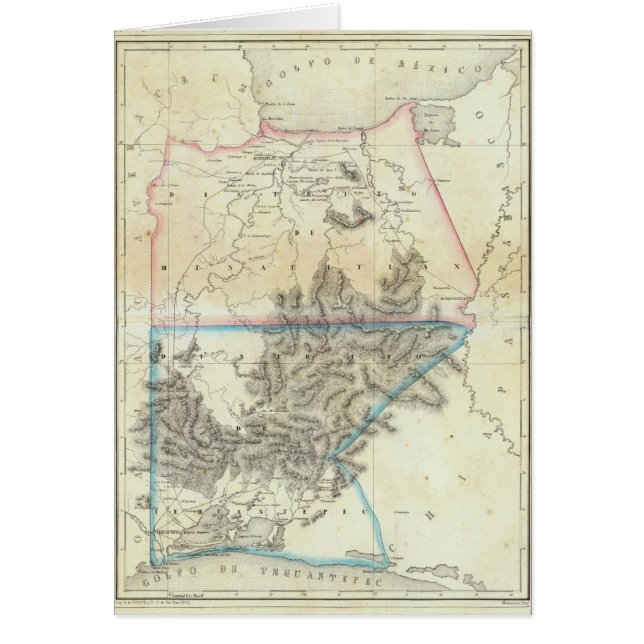 Tehuantepec, Mexiko Hälsningskort (Framsidan)