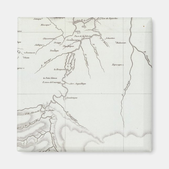 Tehuantepec, Mexiko Magnet (Framsidan)