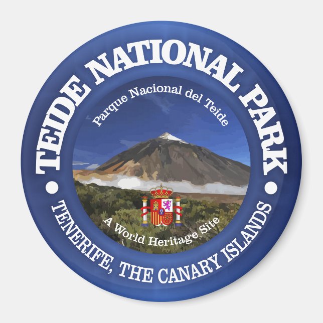 Teide nationalpark magnet (Framsidan)
