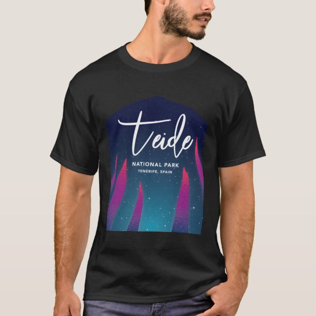 Teide nationalpark - Tenerife, Spanien T Shirt (Framsida)