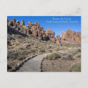 Teide nationalpark, Tenerife, vykort