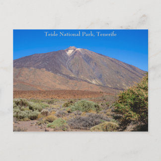 Teide nationalpark, Tenerife-vykort Vykort