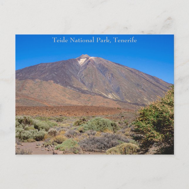 Teide nationalpark, Tenerife-vykort Vykort (Framsida)