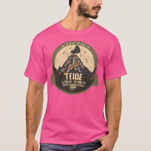 Teide Volcano Tenerife Kanarieöarna Spanien Volcan T Shirt