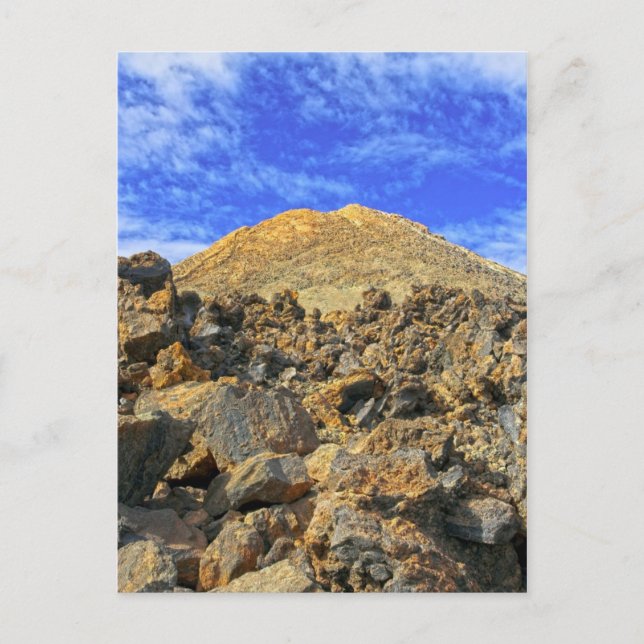 Teidevulkanen på Teneriffa Vykort (Framsida)