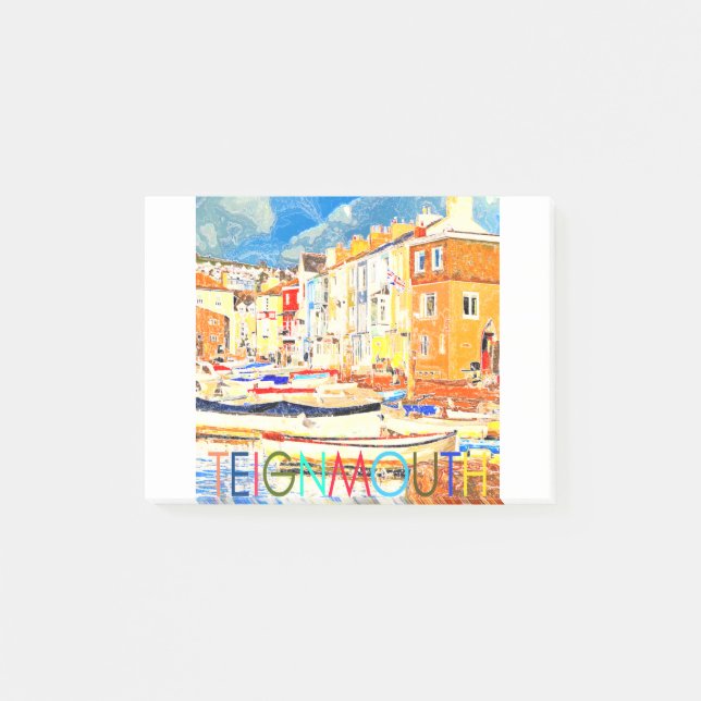 Teignmouth Post-it Block (Framsida)