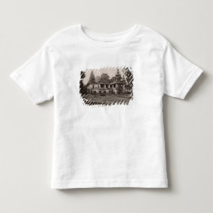 Teik Kyaung kloster, isle av Katoen Tee Shirt