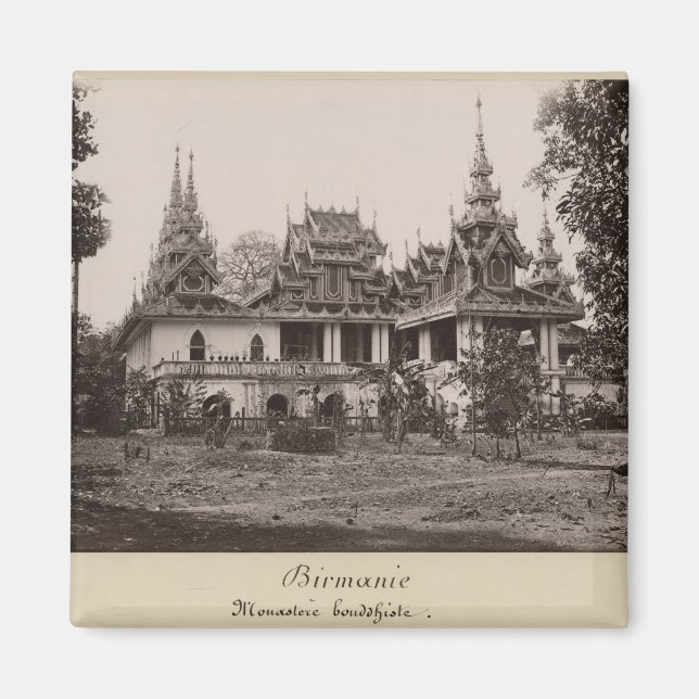 Teik Kyaung-klostret, Ka Toes ö Magnet (Framsidan)