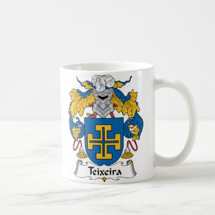 Teixeira familjvapensköld kaffemugg