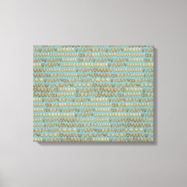 Tejens ruttna tänder Dentist Tandvård Orthodontist Canvastryck (Framsida)