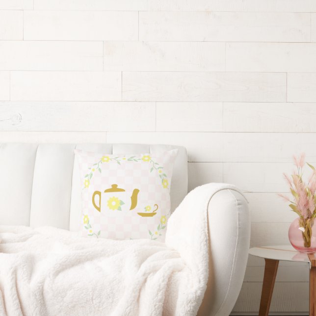 Tekalk Floral Kudde (Soffa)