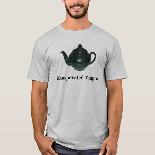 tekanna Exasperated tekanna T-shirt (Framsida)