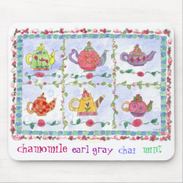 Tekanna Flower Sampler Chamomile Mouse Pad Musmatta
