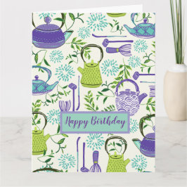 Tekanna för japansk Grönt Kort