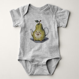 Tekanna för leende Pear T Shirt