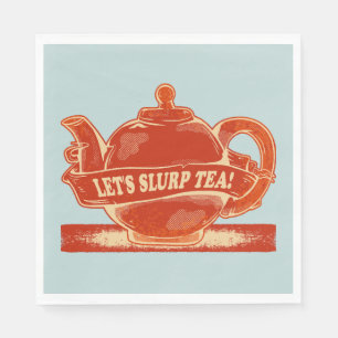 Tekanna Funny Drinking Tea Pappersservett