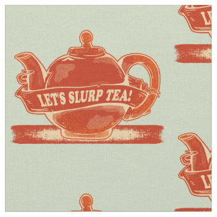 Tekanna Funny Drinking Tea Tyg