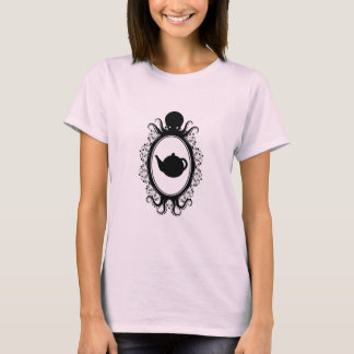Tekanna i en åttaarmad bläckfisk Cameo Steampunk T Shirt