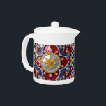 Tekanna med colombianska Färg Design<br><div class="desc">Öka din teupplevelse med vår Tekanna i Colombianska Färg Design, där kulturens pride möts av finstilta elegans. Denna spännande tekanna har en slående 3D-gemenseffekt i den colombianska flagga pulserande gult, blått och rött. Den är en perfekt fusion av patriotism och konstnärlig sofistikering. Oavsett om du serverar te hemma, på kontoret...</div>