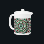 Tekanna med Färg-design<br><div class="desc">Lägg till en droppe italiensk charm till din tetid med vår tekanna för elegant med en italiensk färg-design, förbättrad med värdefulla glittrande stenhöjdpunkter och en fängslande 3D-vibrationseffekt! Denna tekanna är mer än bara en praktisk fråga. Den är en firande av Italiens rik och pulserande design. Den ikoniska komen av färg...</div>