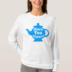 Tekanna - Mer te Vicar? - Mid Blue and White Tee