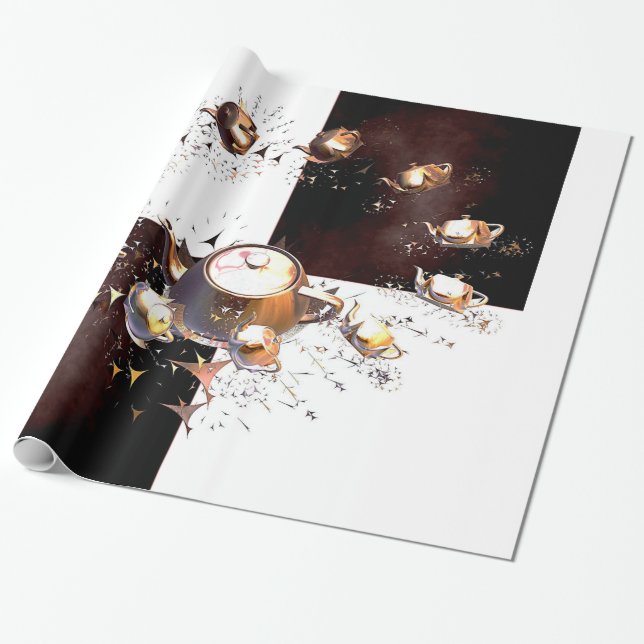 Tekanna Party Presentpapper (Utrullad)