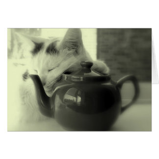 Tekanna Pillow Hälsningskort