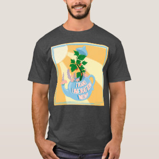 Tekannan för befrielse nu för överföring t shirt