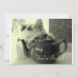 Tekannan kudder inbjudningar