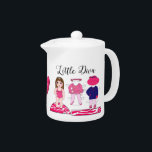 tekannan "Little Diva"<br><div class="desc">Matchande pappert tallrikar och servetter tillgängliga! Andra konstruktioner och roligtar med DIVAtude skapat av Dam Denise på www.zazzle.com/LadyDenise</div>