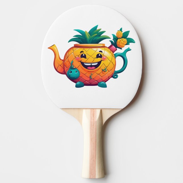 Tekannan Lycklig & Prosperous Pineapple Pingisracket (Framsidan)