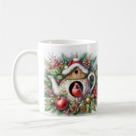 Tekannans Fågelhus Kardinal 3 Kaffemugg