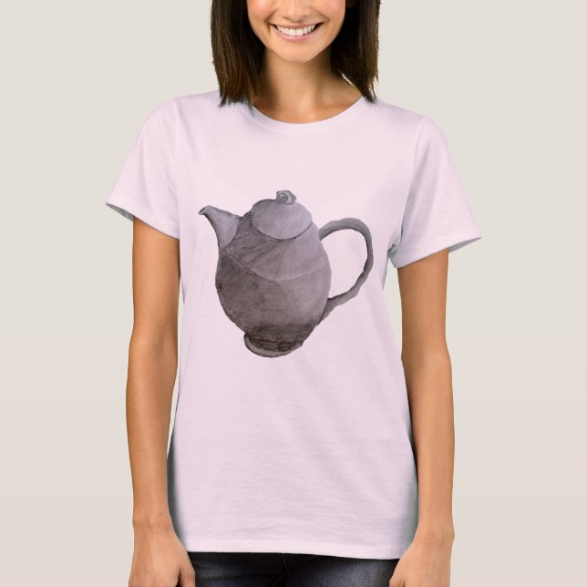 Tekannskonst illustration kökskonst t-shirt (Framsida)
