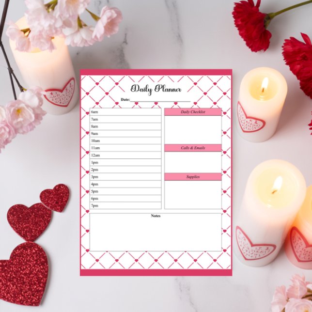Tekannssötisar _ Daglig planerare Anteckningsblock (Skapare uppladdad)