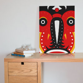 Teke Mask Canvastryck