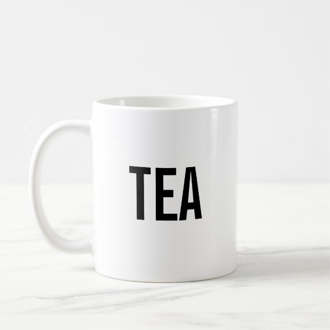 Tekminimalistisk kopp (Vänster)