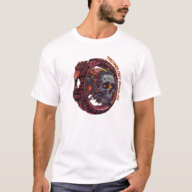 Teknik aktiverad t shirt (Framsida)