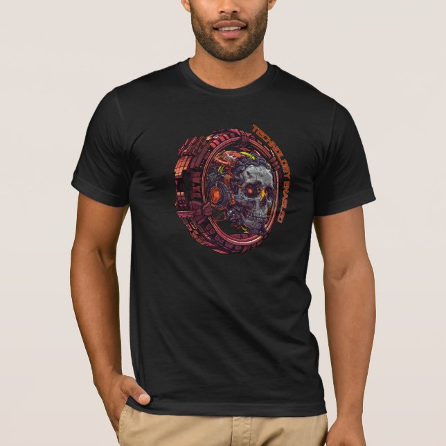 Teknik aktiverad t shirt (Framsida)