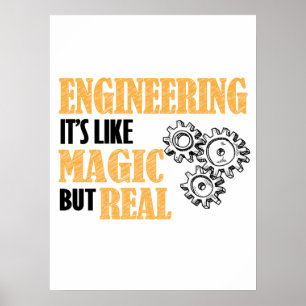 Teknik - det är som magiskt men verkligt roligt poster