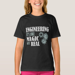 Teknik - det är som magiskt men verkligt t shirt
