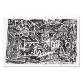 Teknik för kirurgisk implantation (gränssnitt till fototryck