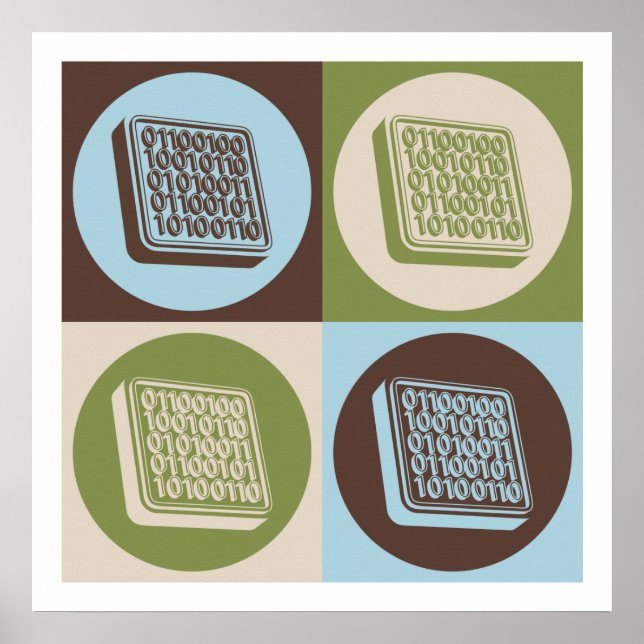 Teknik för Software av popkonst Poster (Framsidan)