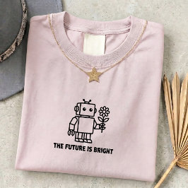 Teknik T-Shirt för Unisex med Grafisk Framtidstro