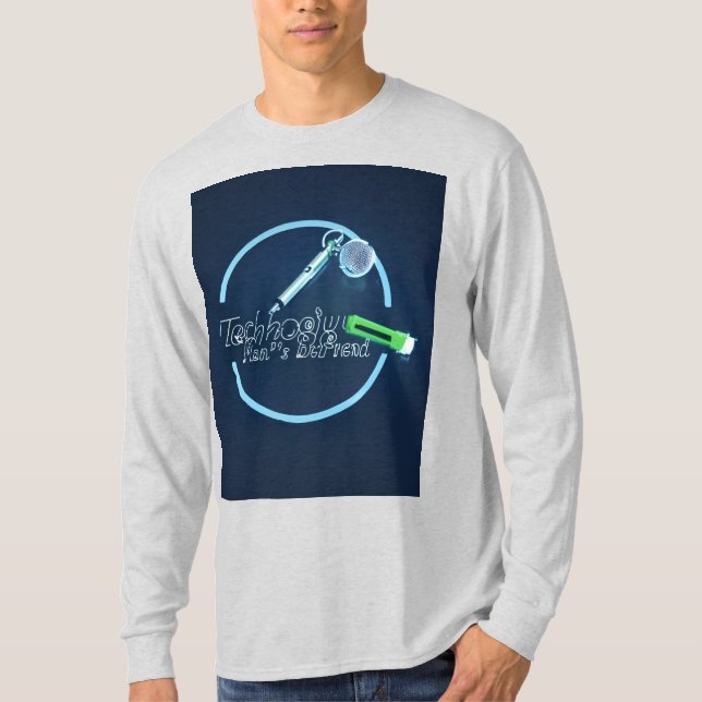 Tekniken är människans bästa vän t shirt (Framsida)