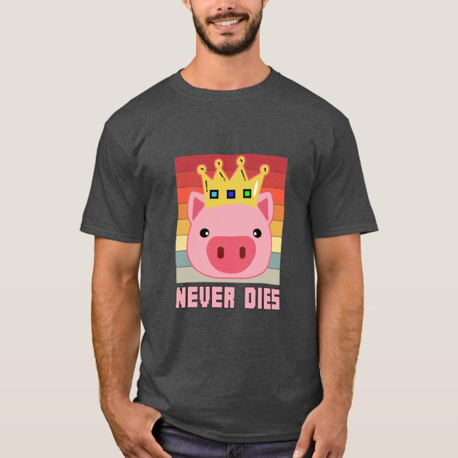 Tekniken dör aldrig t shirt (Framsida)