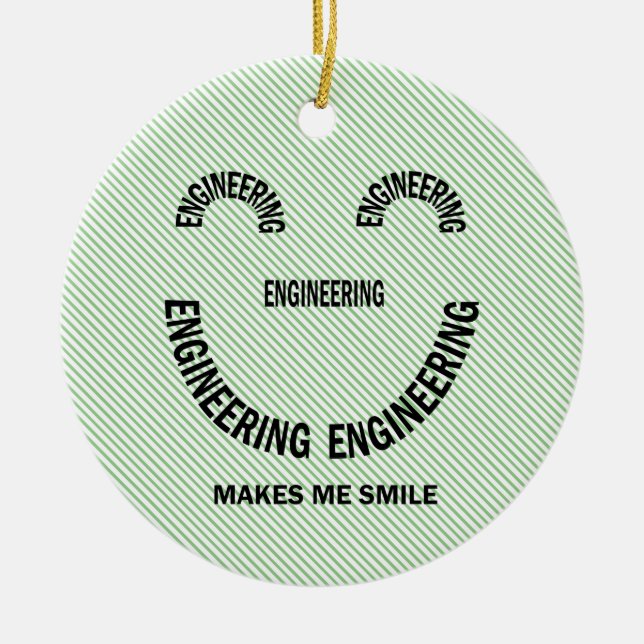 Tekniken gör mig till sjömil julgransprydnad keramik (Framsidan)