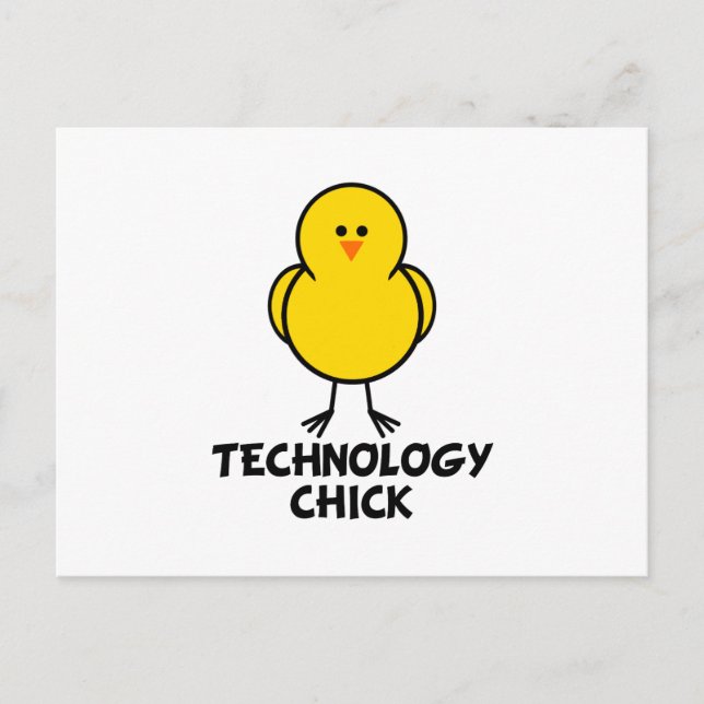 Teknikens Chick Vykort (Framsida)