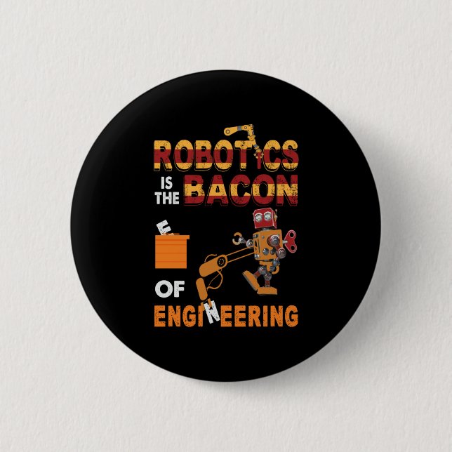 Teknikens ingenjör-robotik knapp (Framsida)