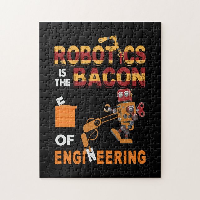 Teknikens ingenjör-robotik pussel (Vertikal)