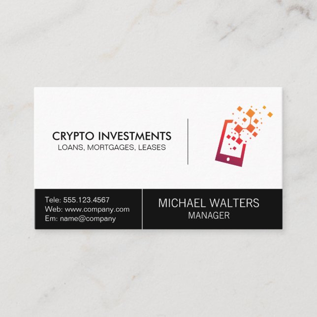 Teknikens Logotyp Visitkort (Framsida)